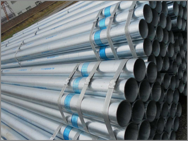 Galvanized pipe